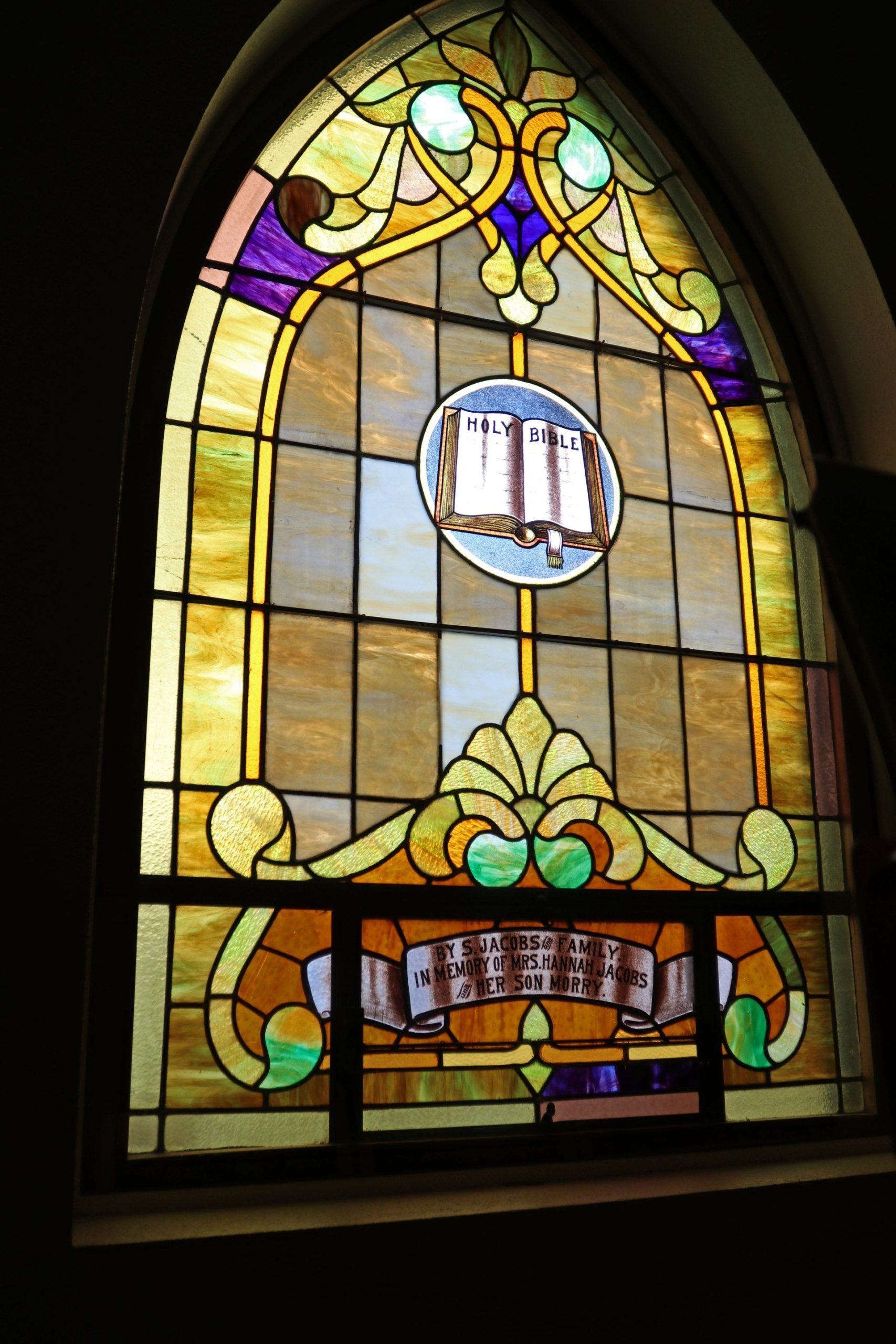 Sanctuary stained glass
